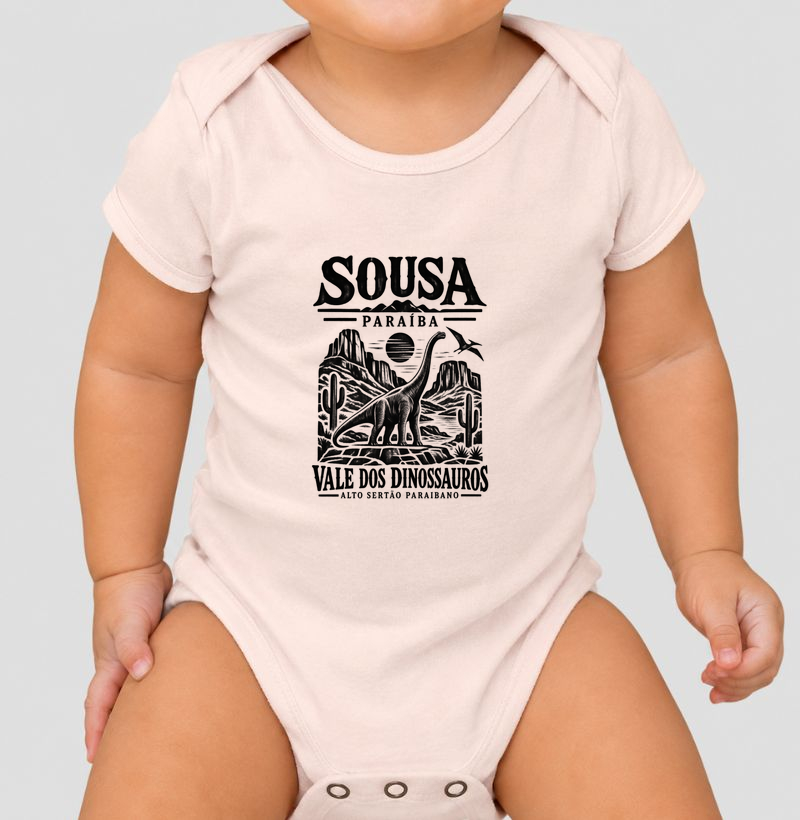 Terra dos Dinossauros - Body Infantil