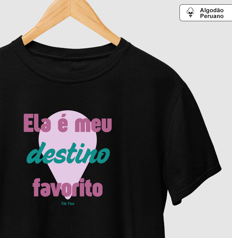 Ela é meu destino favorito