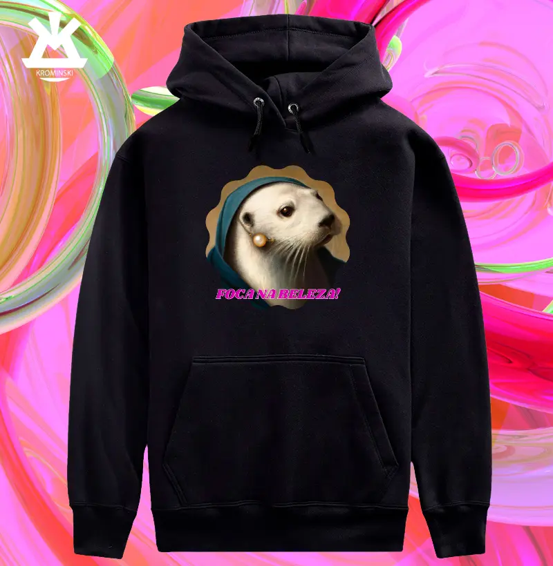 4002 Moletom Foca na Beleza