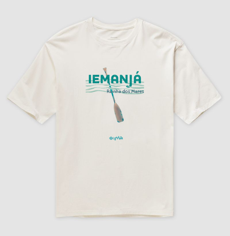 oversized IMANJÁ rainha dos mares unissex