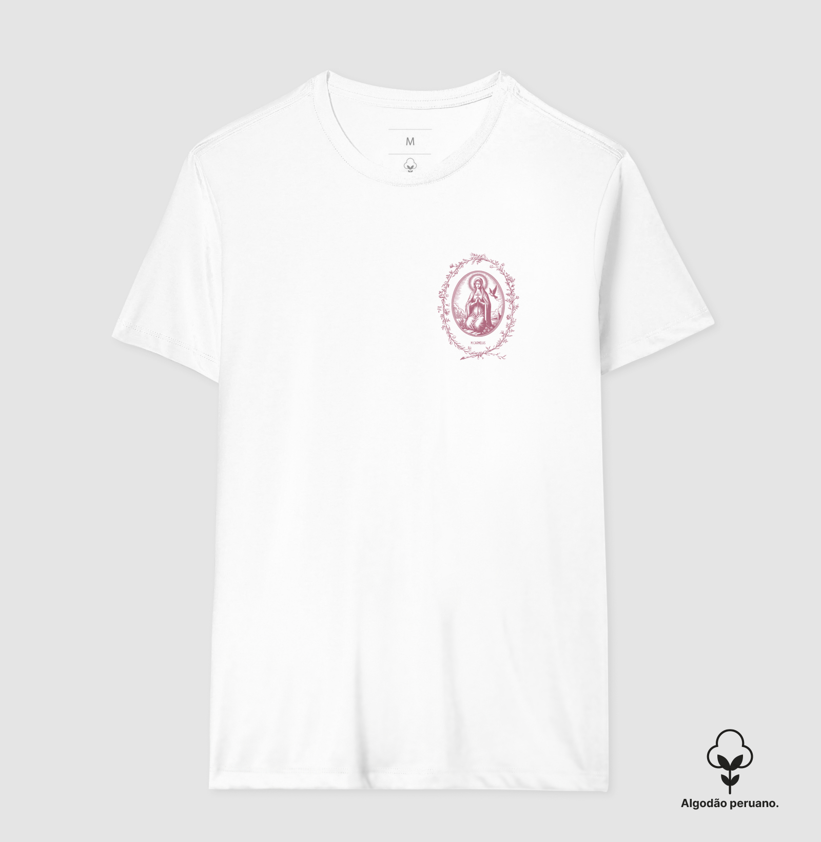 Camiseta Nossa Senhora - Camiseta Algodão Peruano