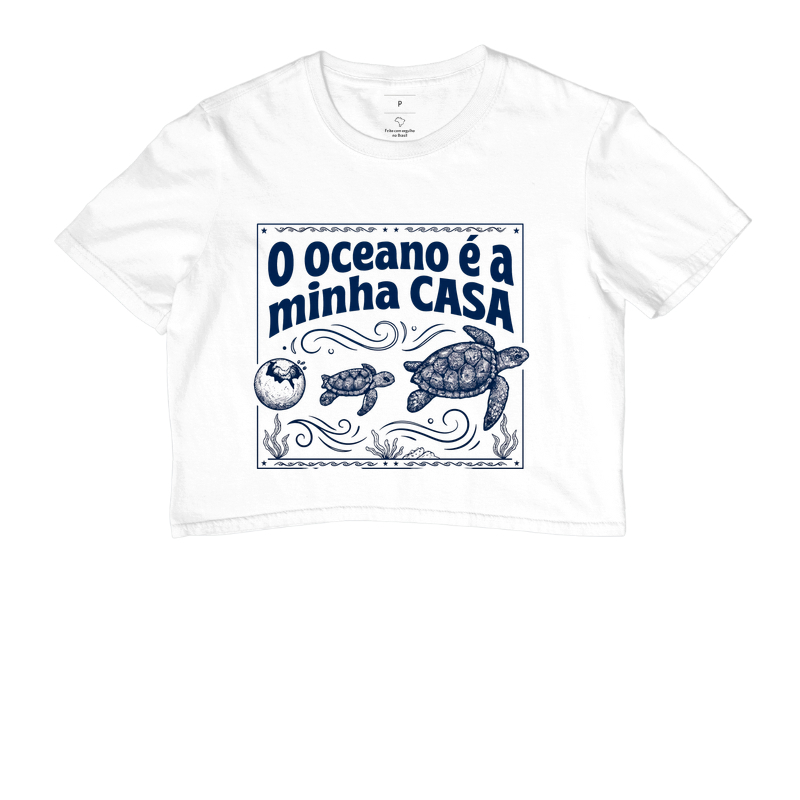 Camiseta Abismo Azul – A Jornada da Tartaruga
