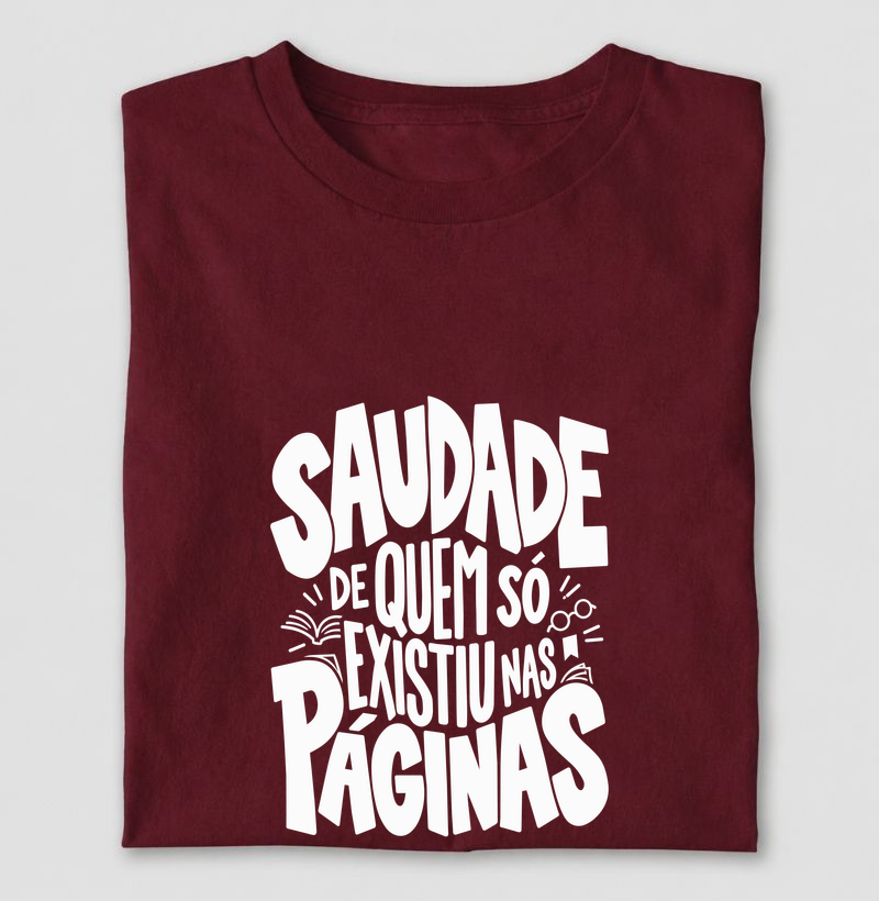 Saudade de Quem Só Existiu nas Páginas
