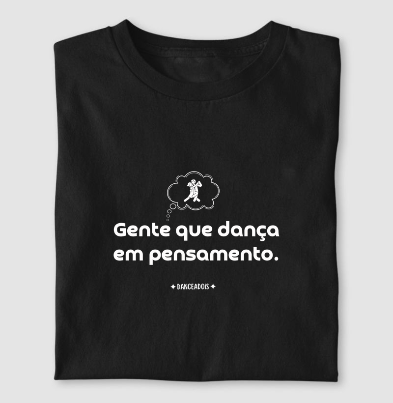 Gente que dança em pensamento