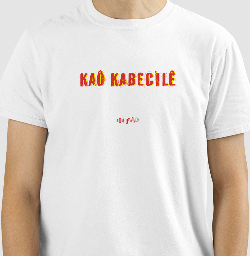 camiseta XANGÔ saudação masculina