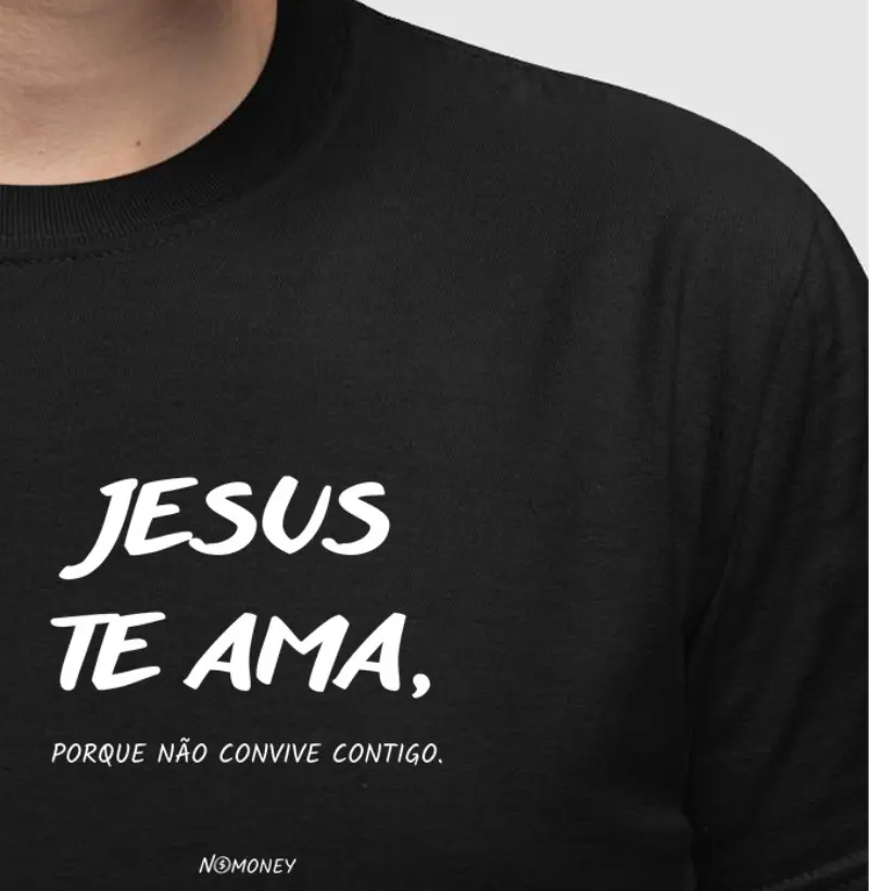 Camiseta Jesus te ama