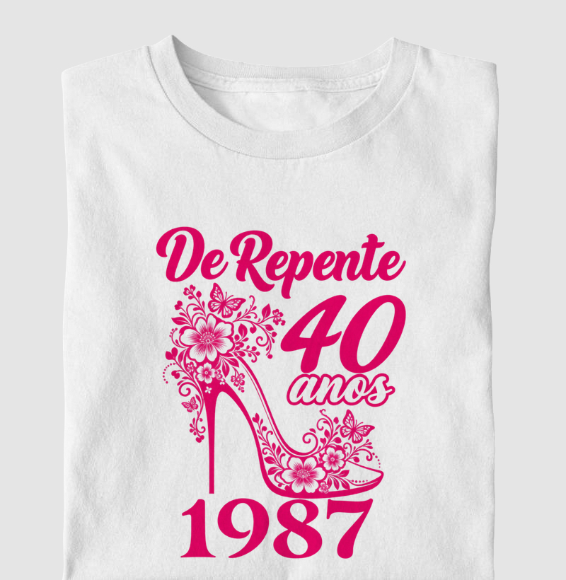 De Repente 40 anos sapato 1987