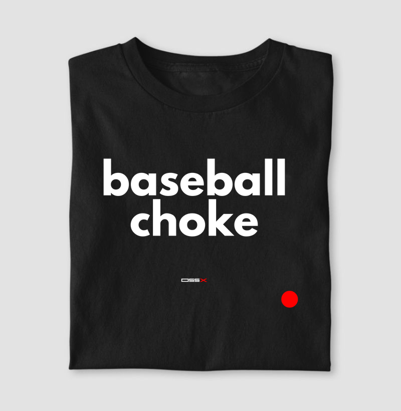 Camiseta Baseball Choke | Jiu Jitsu | OSSX