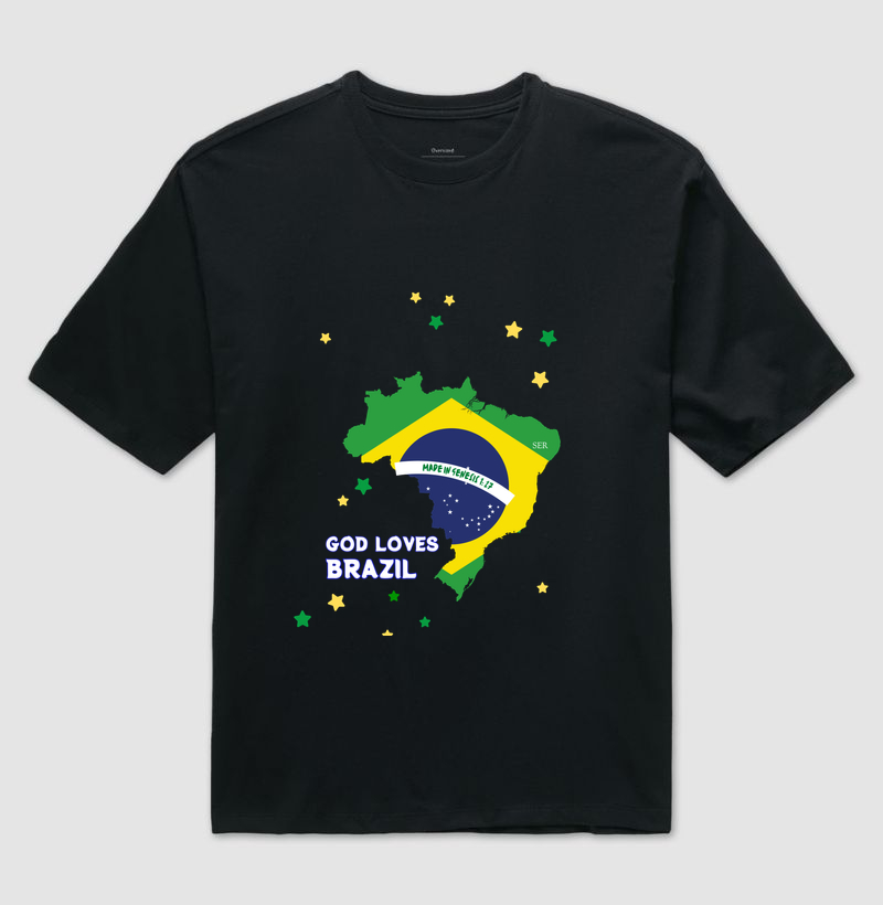 Oversized Mapa do Brasil