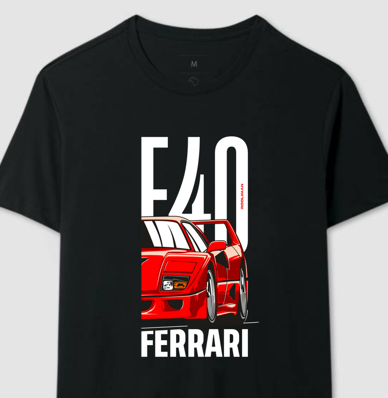 Camiseta F40 - Rooliman