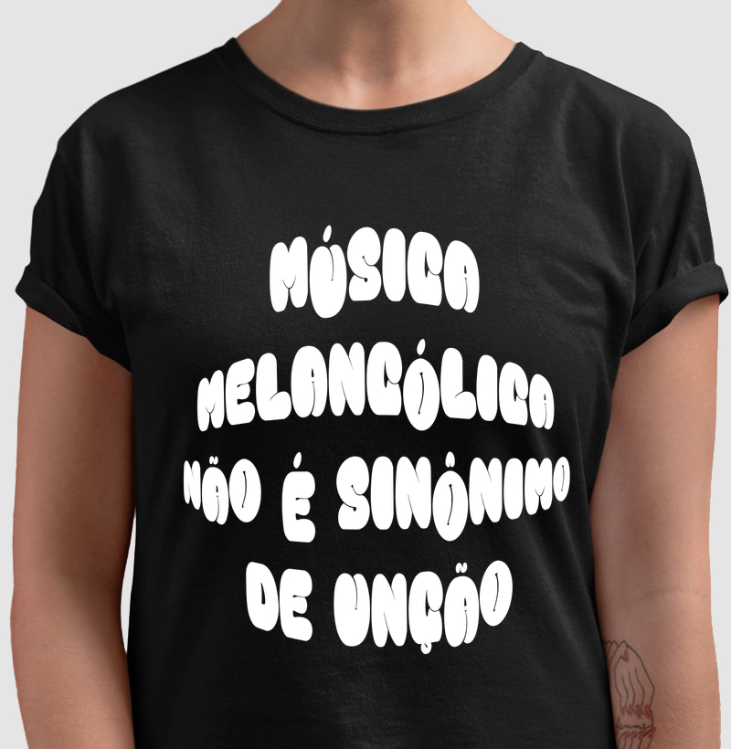 Música melancólica não é sinônimo de unção