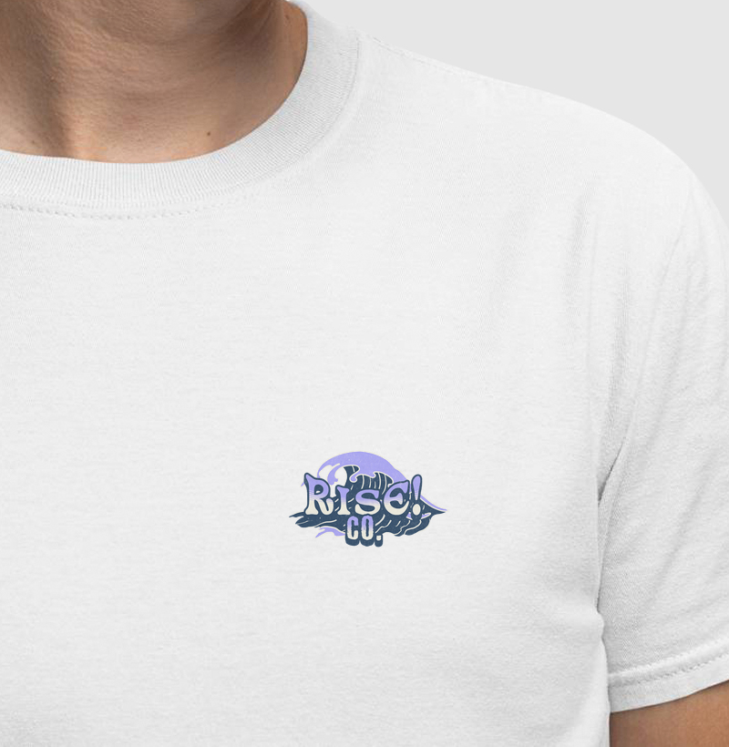 Camiseta Rise! Streetwear Básica Premium Unissex – Moda Urbana