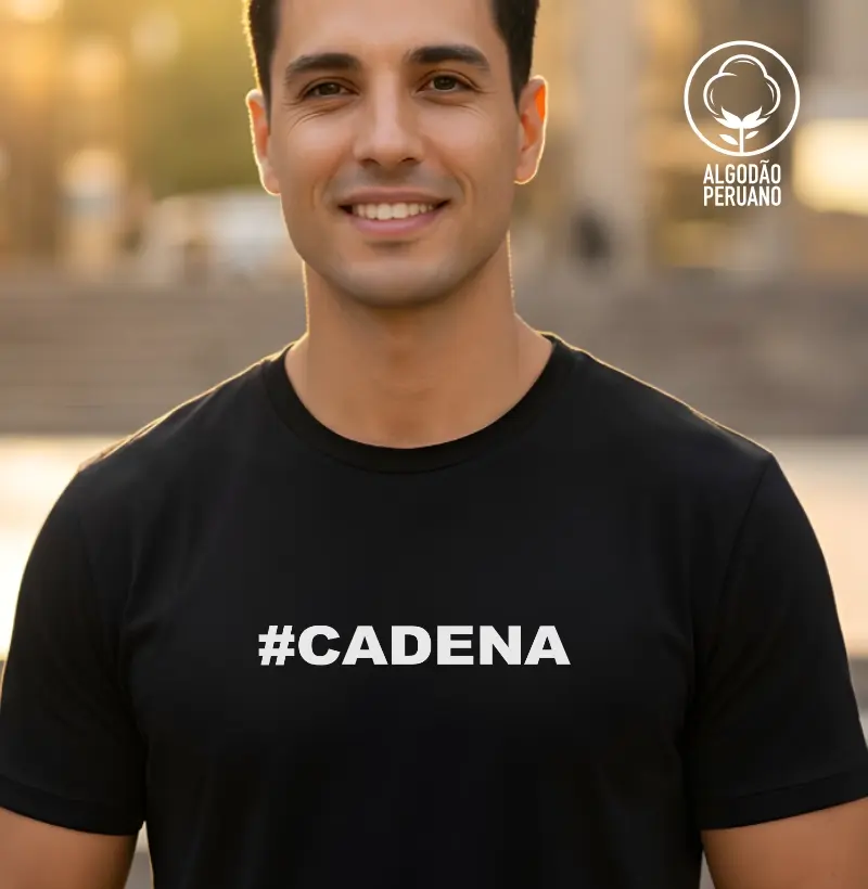 Camiseta Falésia & Magnésio | Hashtag Cadena
