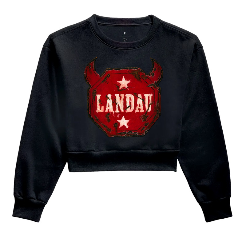 LANDAU - Moletom Cropped