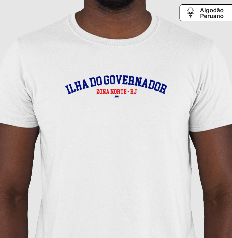 Ilha do Governador - Camiseta Algodão Peruano