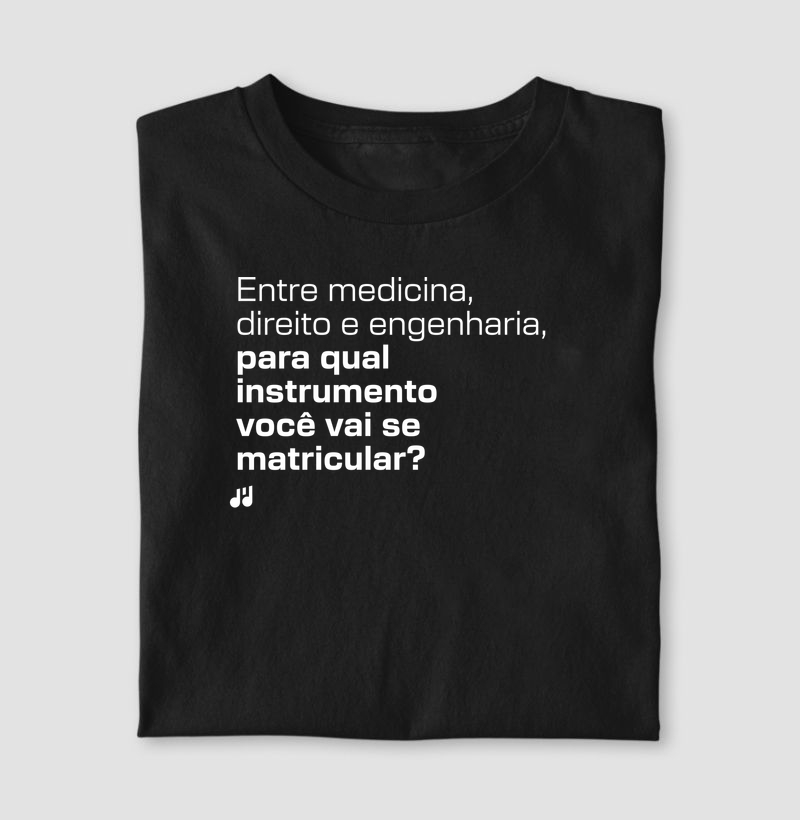 Entre medicina, direito e engenharia, para qual instrumento você vai se matricular?