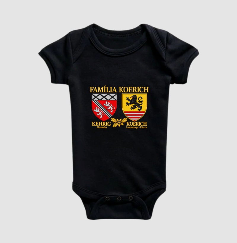 Família Koerich - Body Infantil