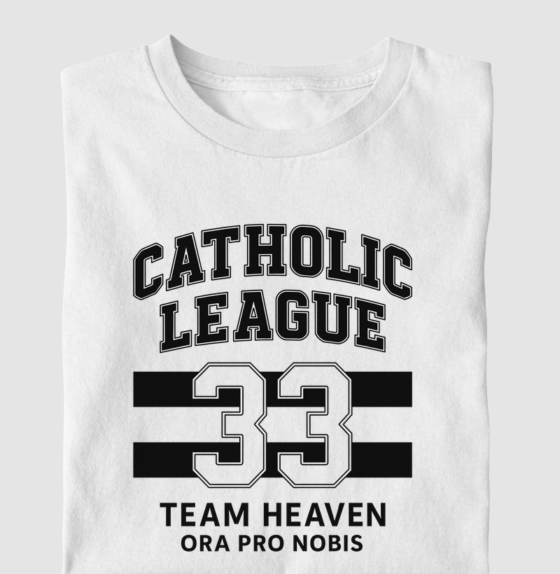 Catholic League 33 - Preto e Branco