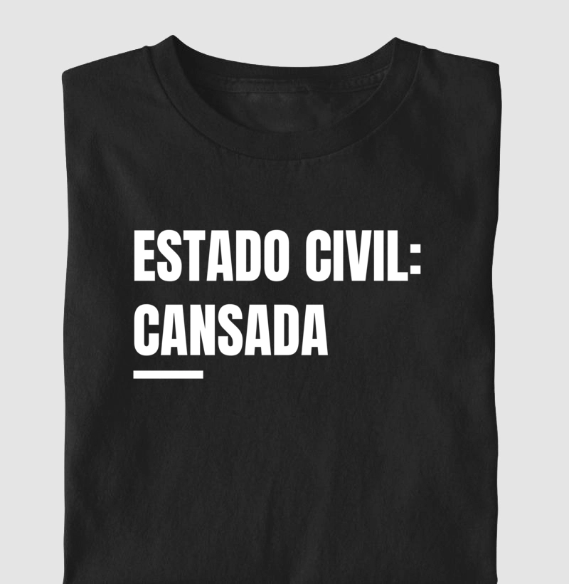 Coleção Cansadona: Estado Civil Cansada