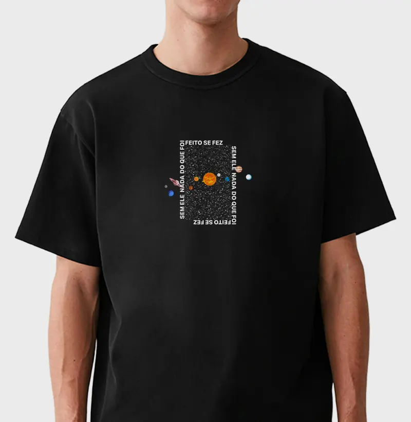 Camiseta UNIVERSO - Oversized