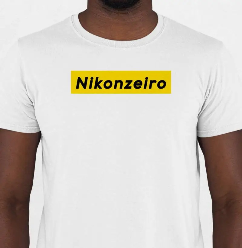 Camiseta masculina nikonzeiro