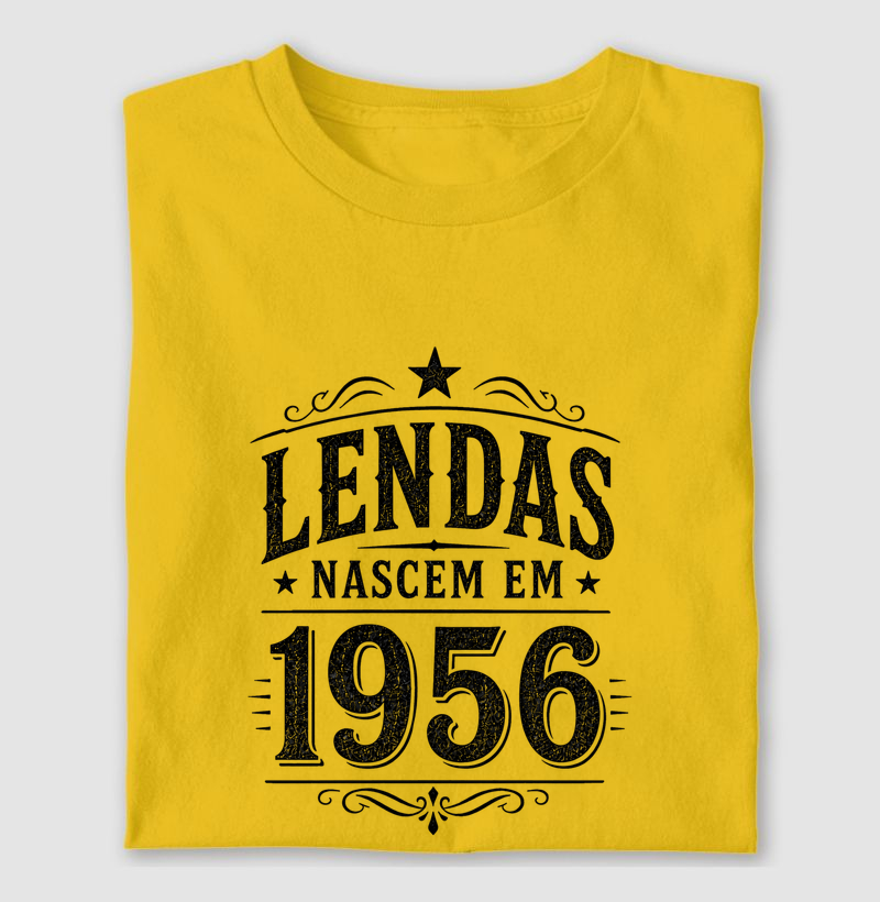 Lendas nascem em 1956