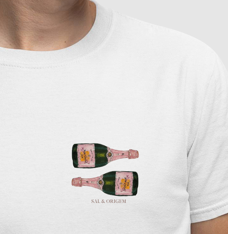 Veuve rosé -> bolso