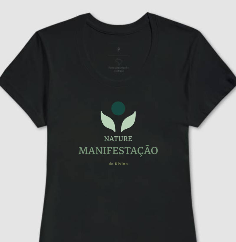 Camiseta Feminina Nature Manifestação Divina