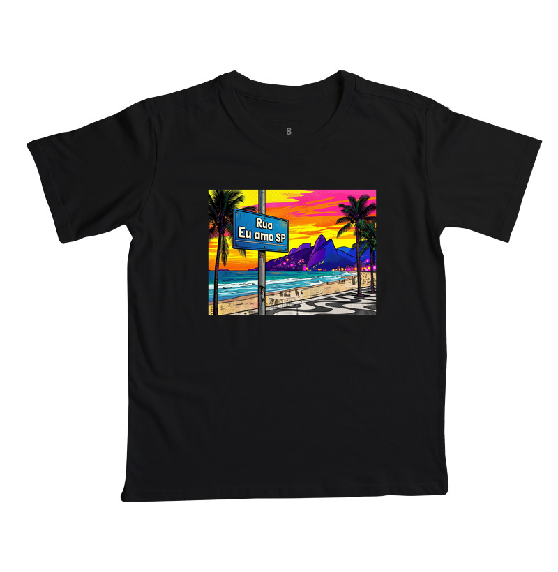 DODDIO - Eu <3 SP - Camiseta Infantil