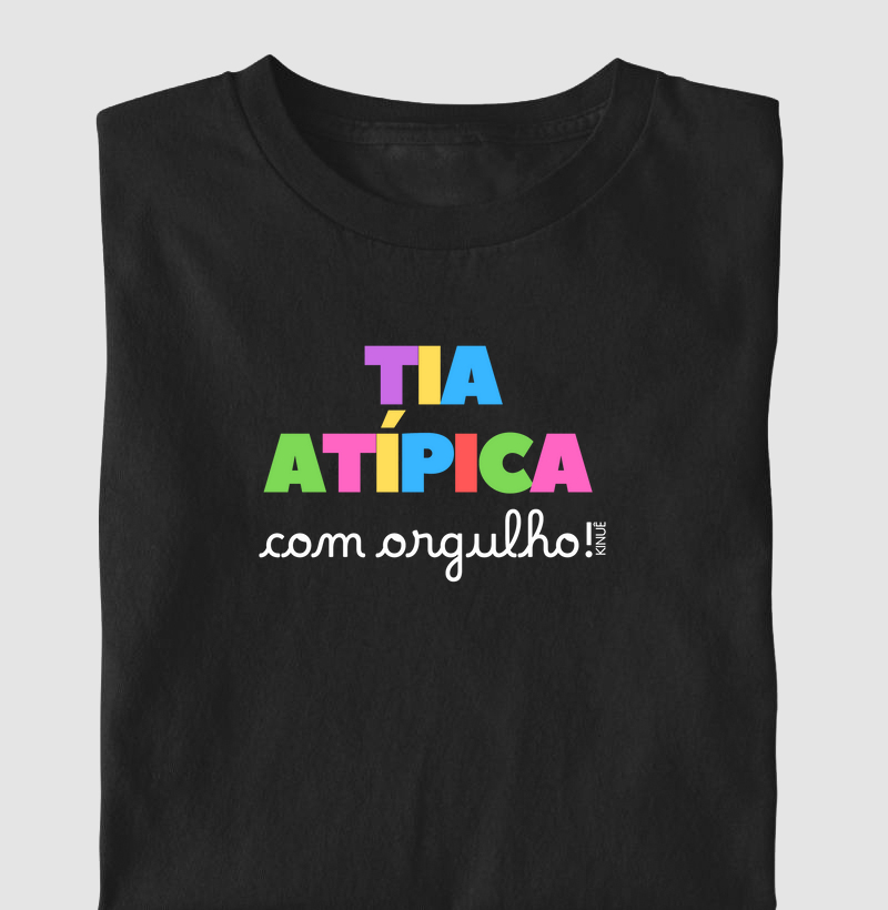 Tia atípica com orgulho