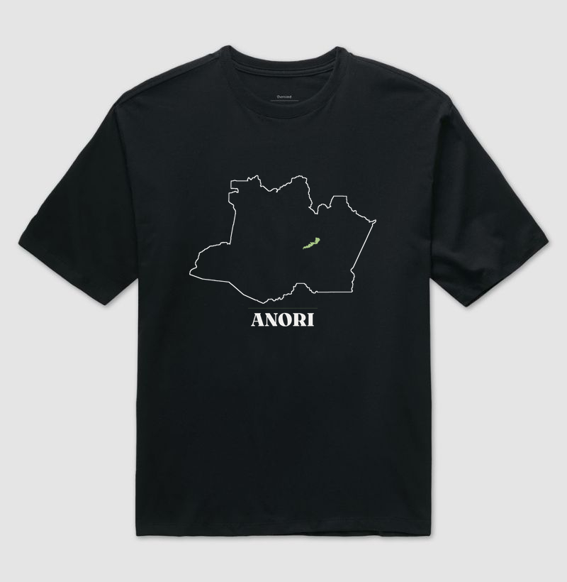 Anori | Traço AM - Camiseta Oversized