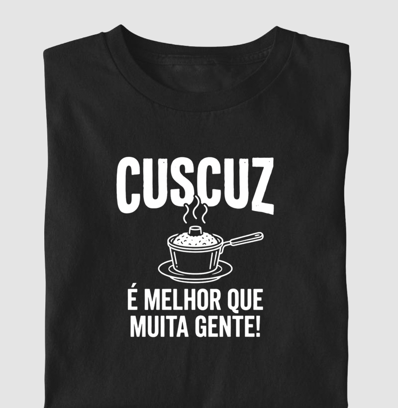 Cuscuz melhor que muita gente