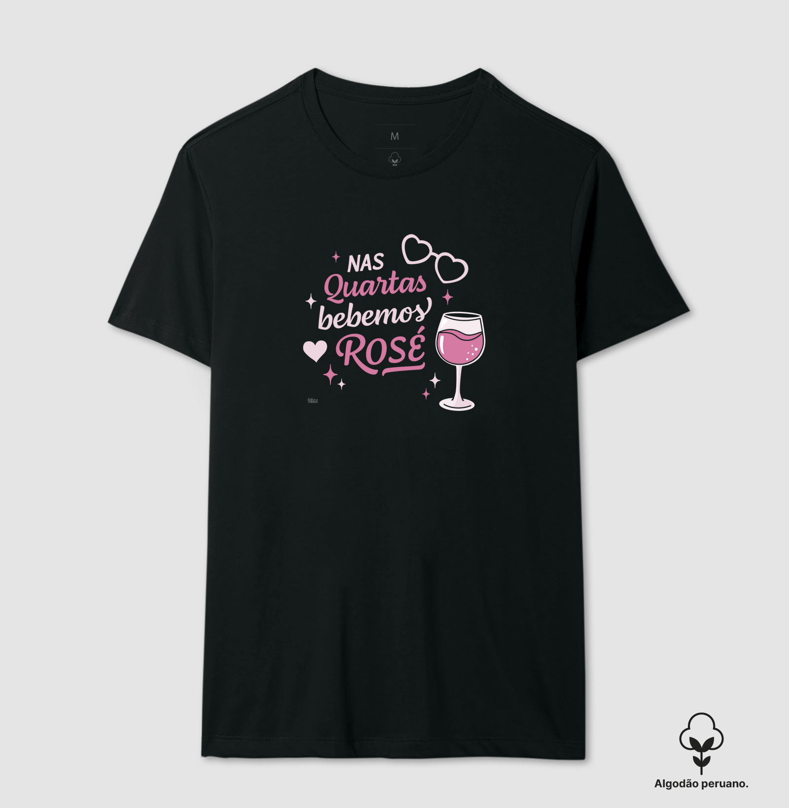 Nas quartas bebemos rosé