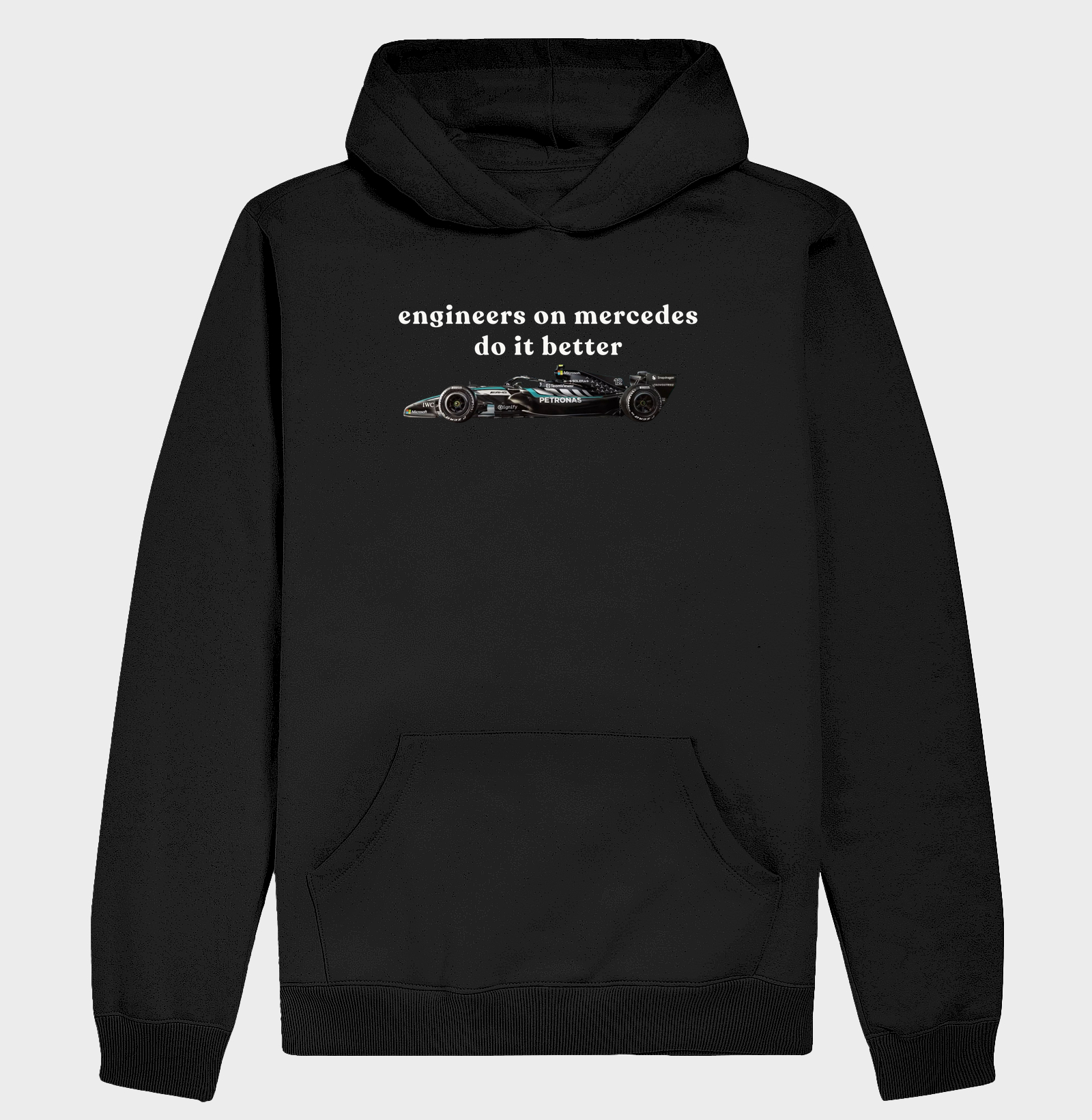 engineers on mercedes - Hoodie Moletom