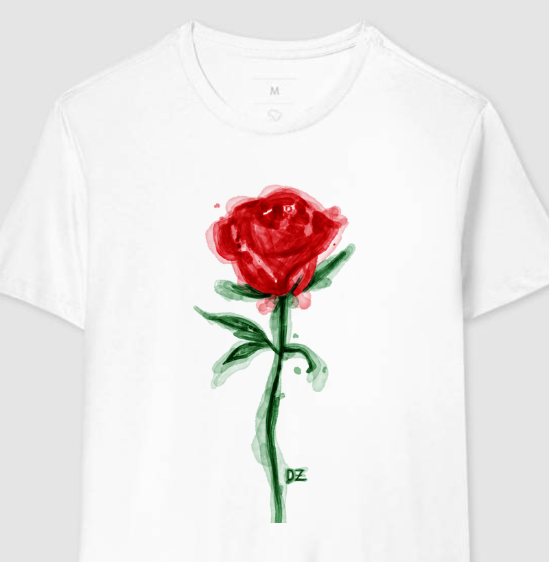 ROSA EM AQUARELA
