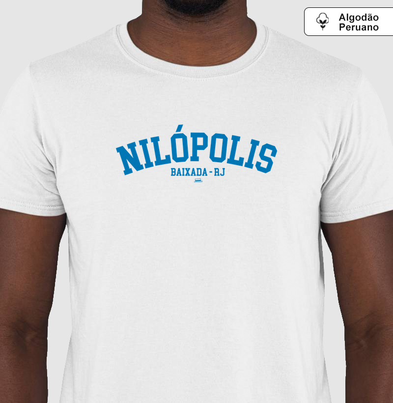 Nilópolis - Camiseta Algodão Peruano