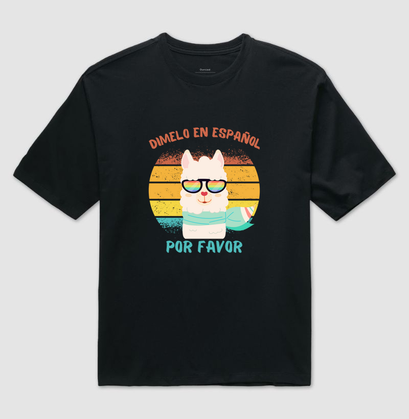 Dimelo en español - oversized