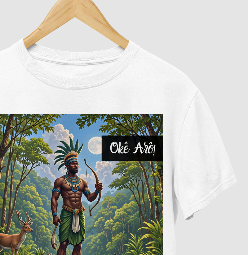 Camiseta - Oxóssi - Ilustração 5