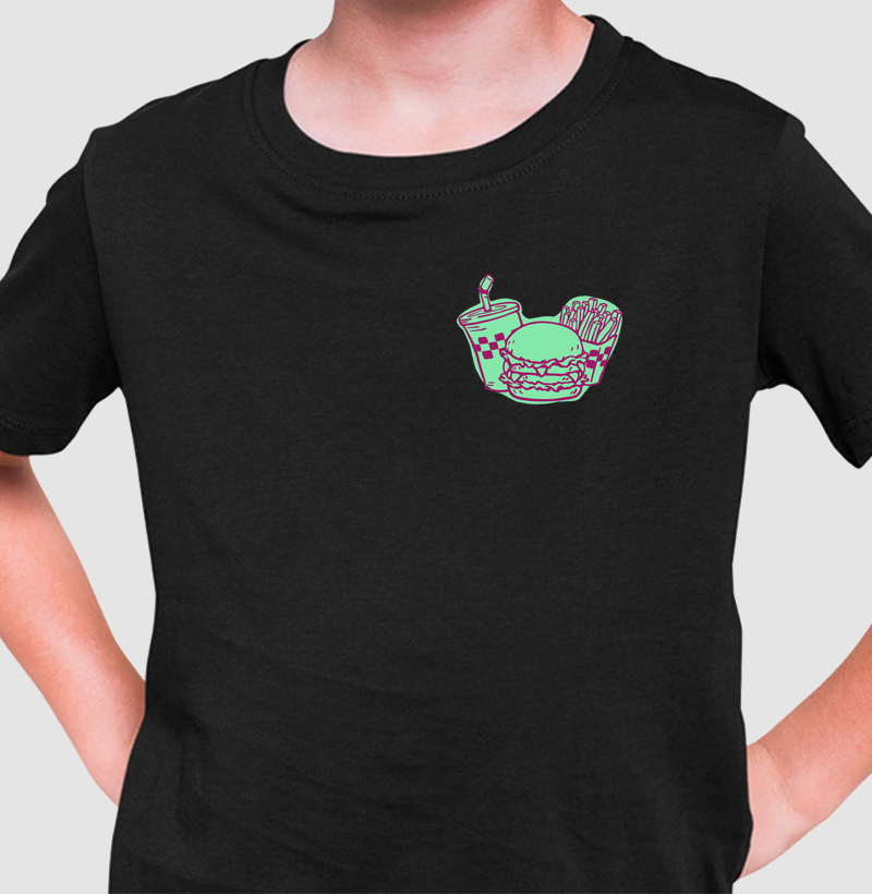 Camiseta Infantil Combos Pocket