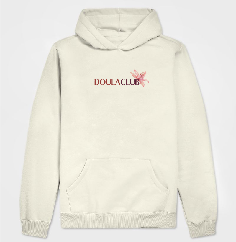 DoulaClub Hoodie Slim - Proporcionando partos com acolhimento, presença e propósito
