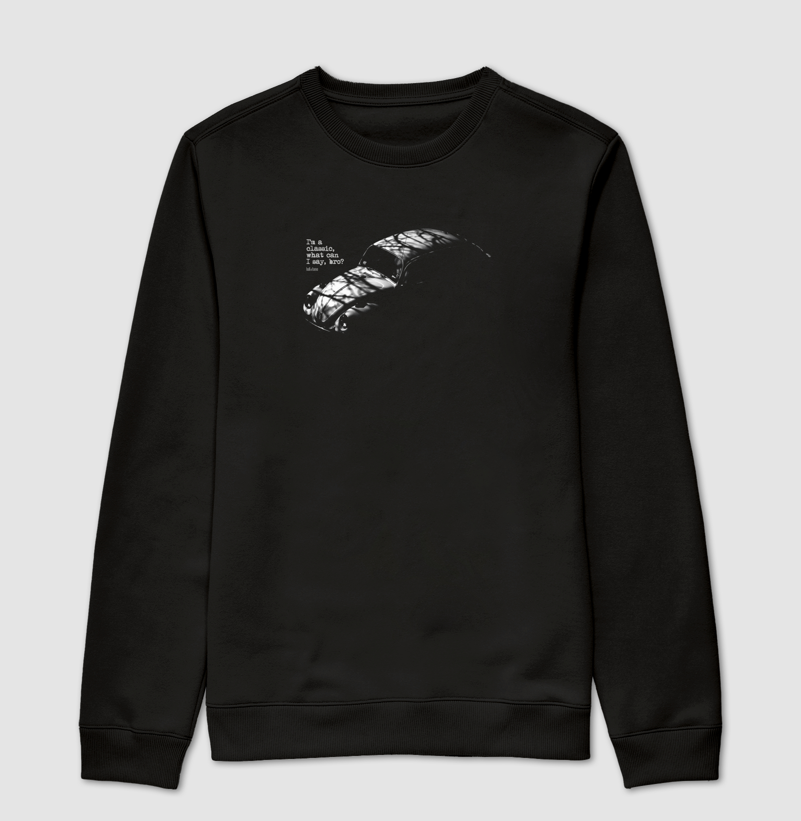 Moletom suéter slim Masculina em Algodão Versátil Estampada Hall of Fame 