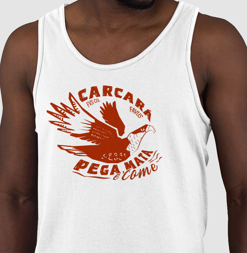 Carcará pega mata e come