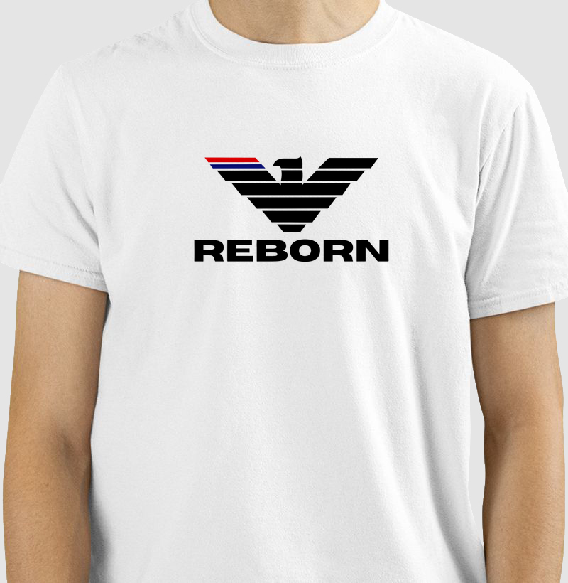 🦅 REBORN | O Poder de Renascer A estampa REBORN é mais do que uma arte. Ela representa uma transformação. Um símbolo poderoso para aqueles que enfrentaram desafios, superaram quedas e encontraram dentro de si a força necessária para recomeçar. - Camiseta