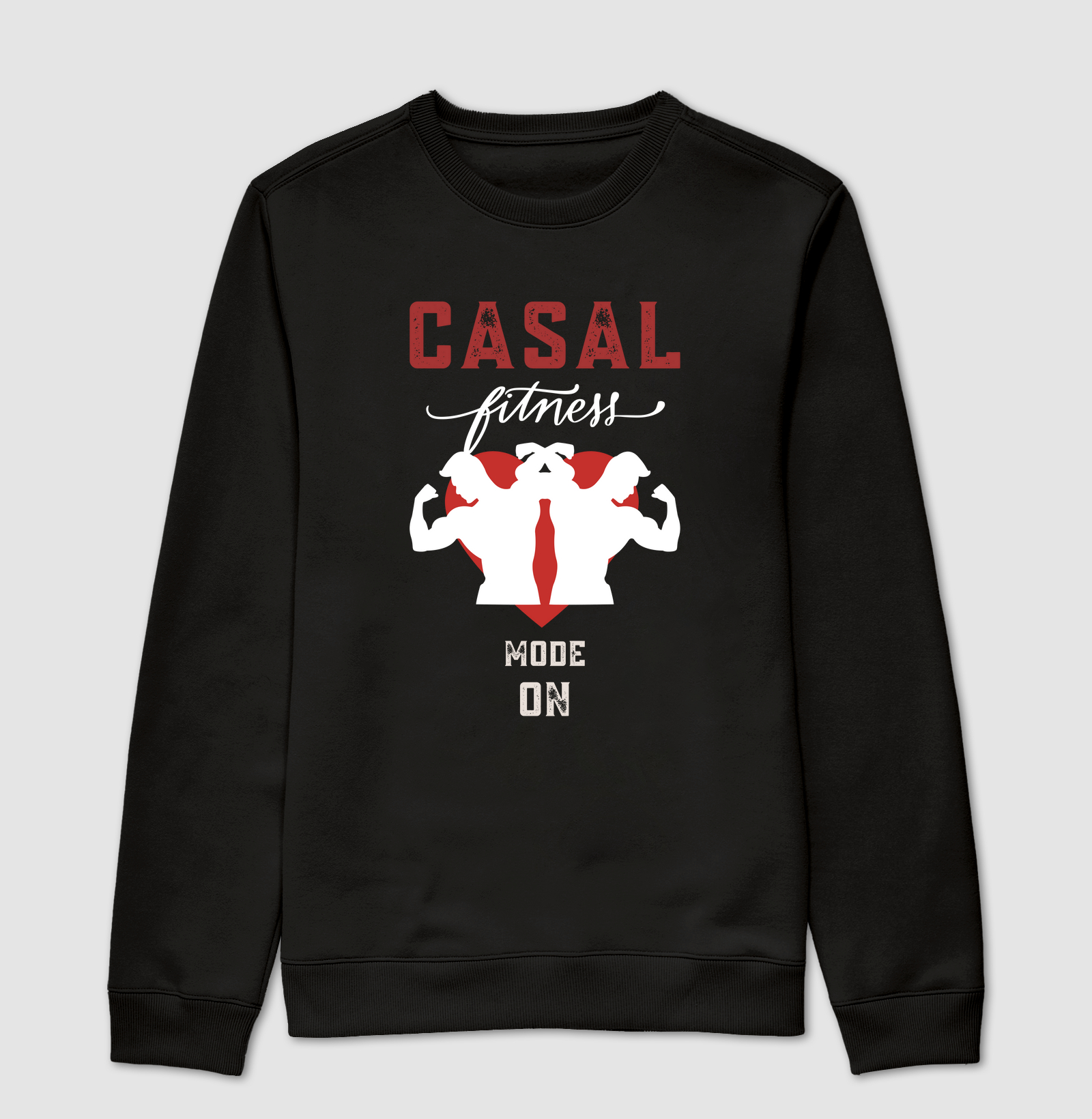 Casal fitness mode on