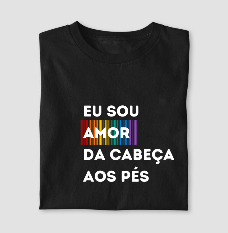 Eu sou amor da cabeça aos pés