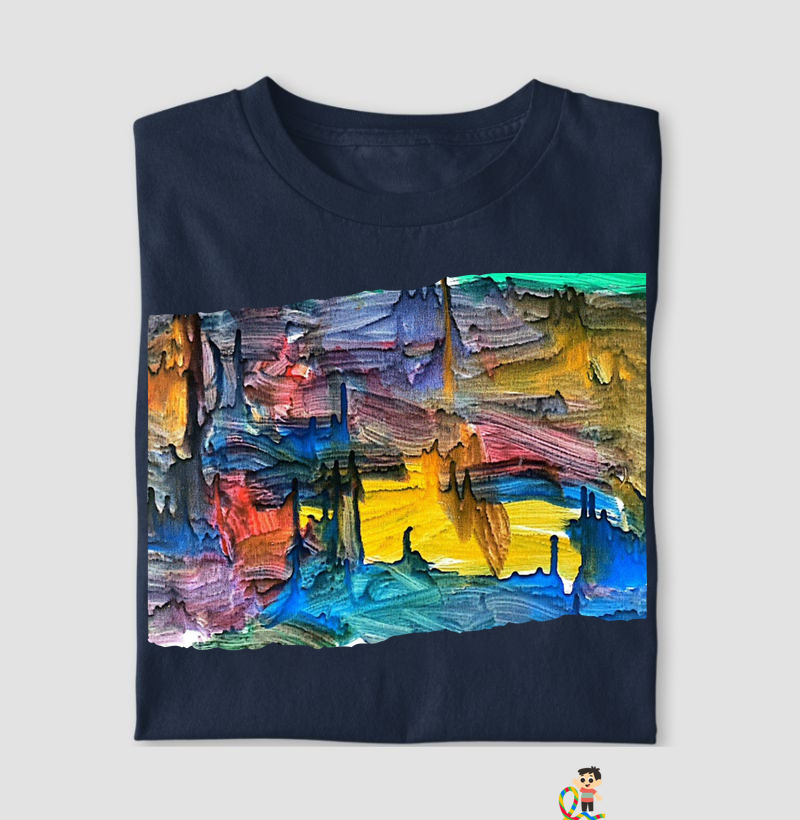 Camiseta Arte no Quadro