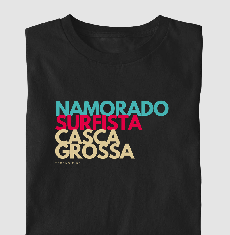namorado, surfista, casca grossa.