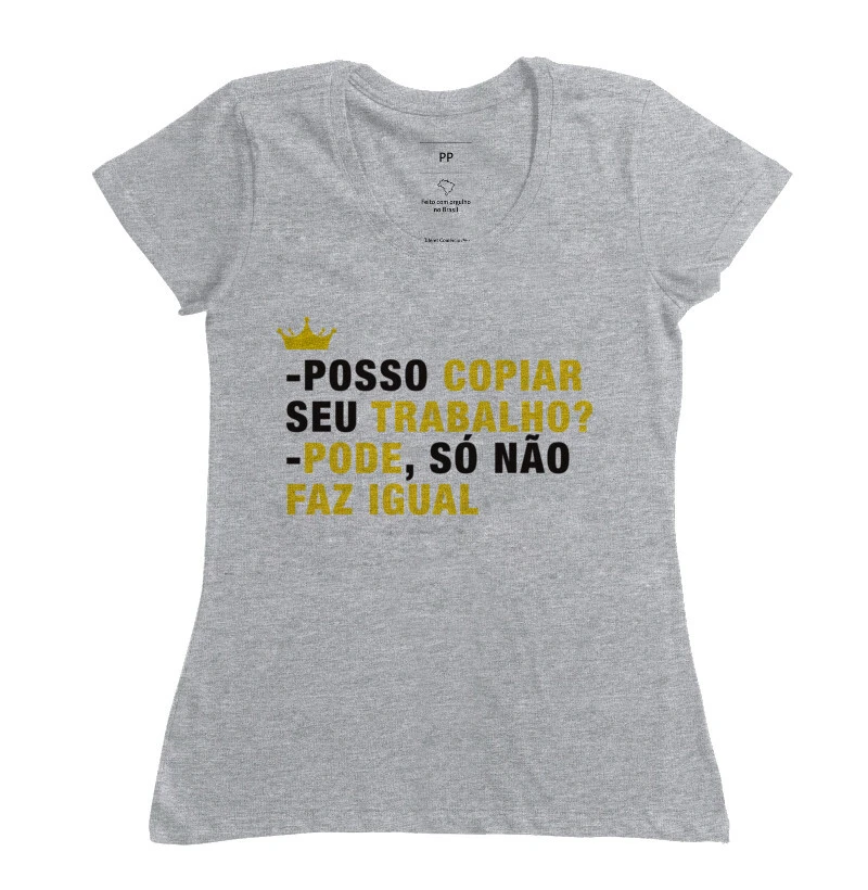 Posso copiar seu trabalho