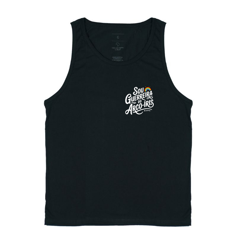 Sou Guerreira do Arco-Íris Minimalista