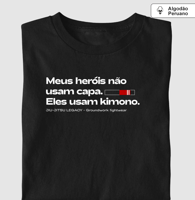 Meus heróis não usam capa